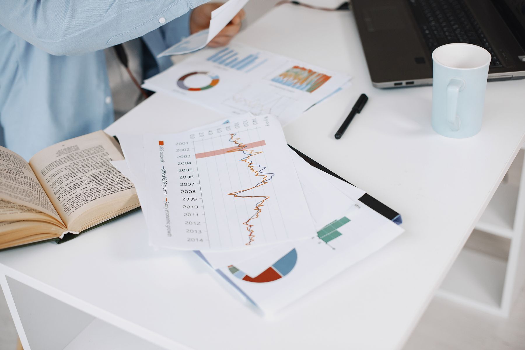 Workspace with data reports